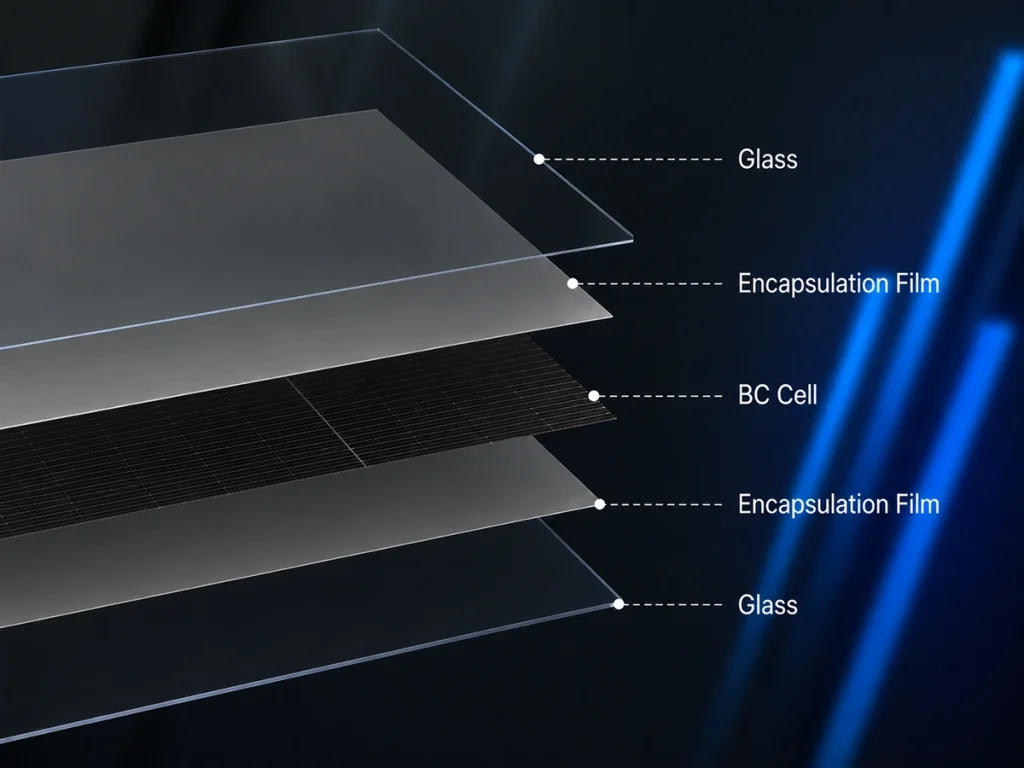 BC Double Glass Module Encapsulation Solution
