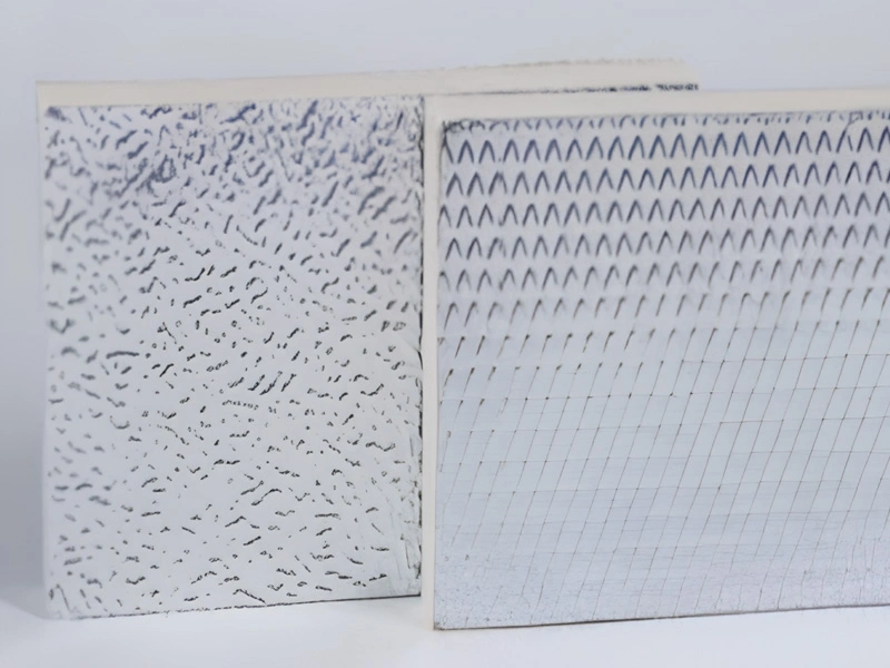 Double-Sided Aluminum Foil PIR Insulation Fireproof Panel