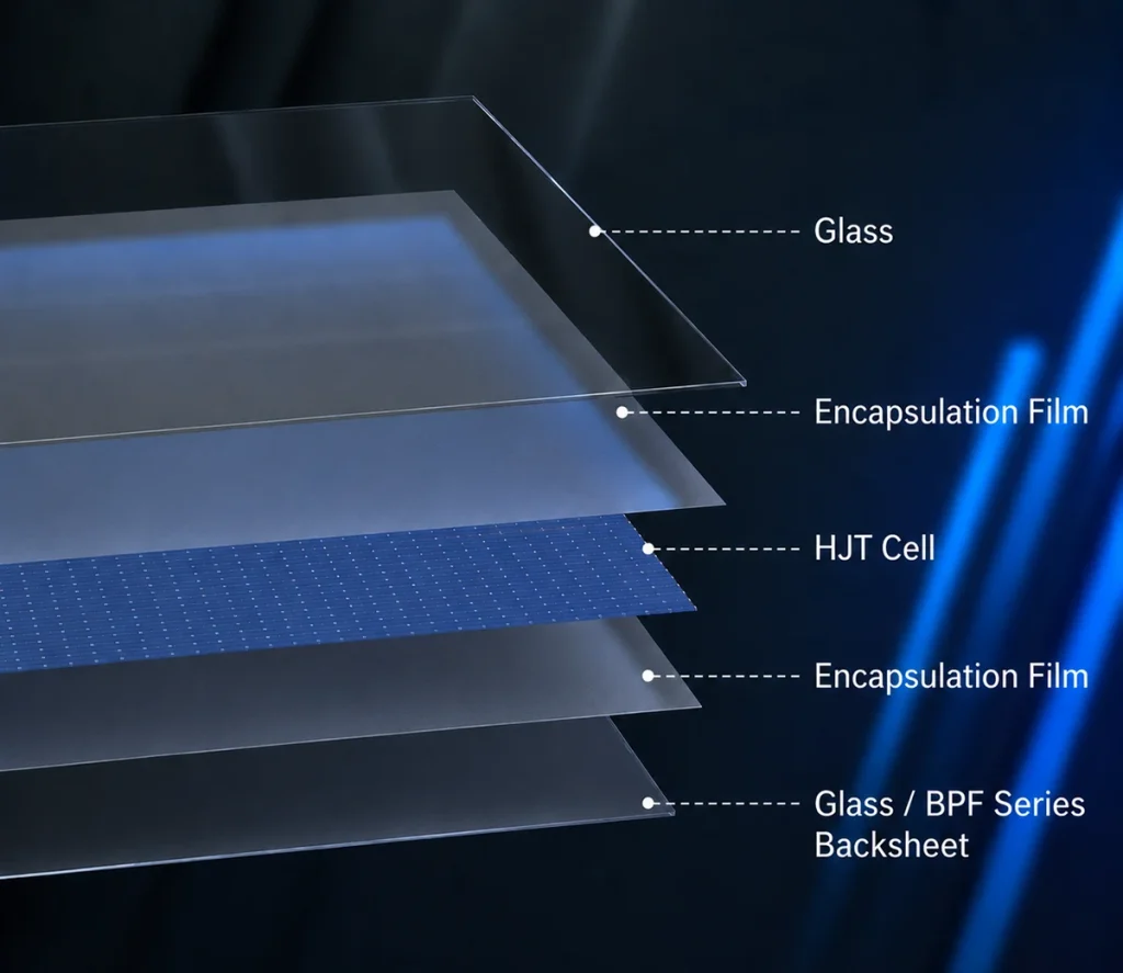 HJT Module Encapsulation Solution