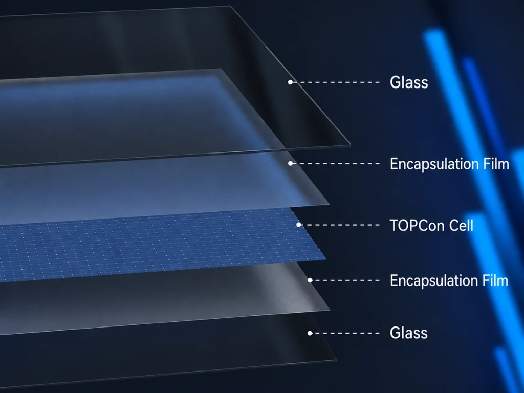 TOPCon Double Glass Module Encapsulation Solution