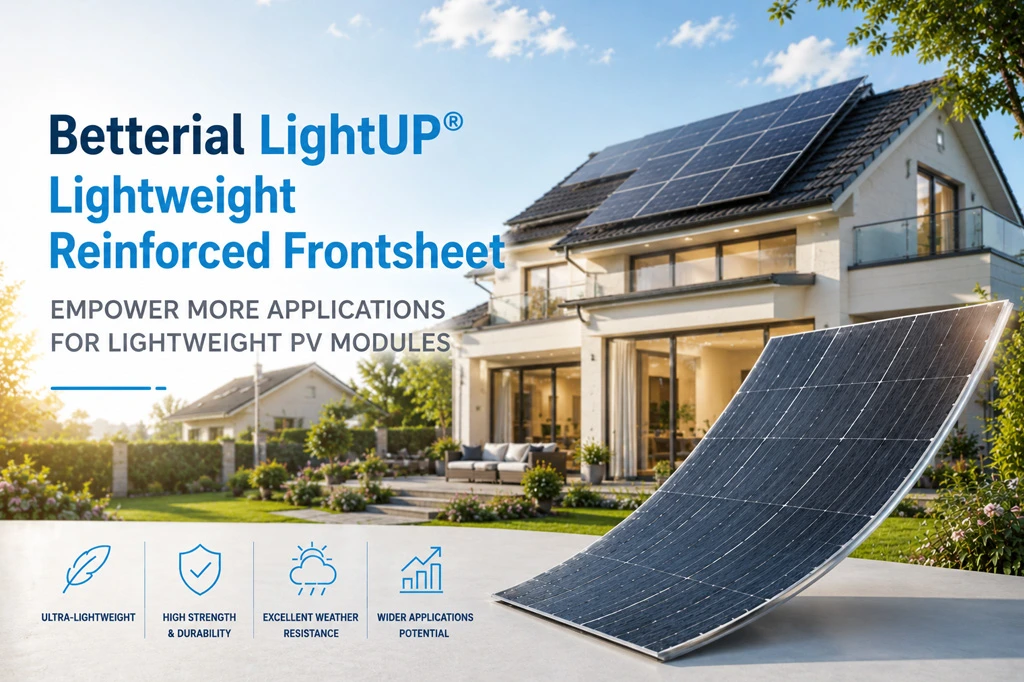 Betterial LightUP® Lightweight Reinforced Frontsheet
