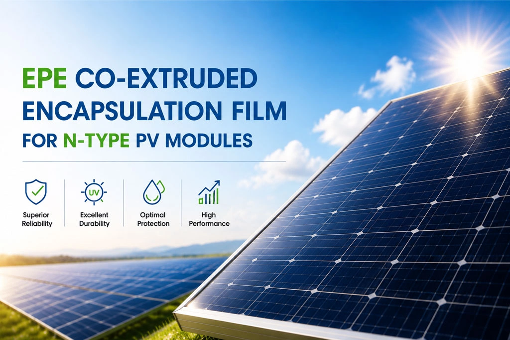 EPE Co-Extruded Encapsulation Film for N-Type PV Modules