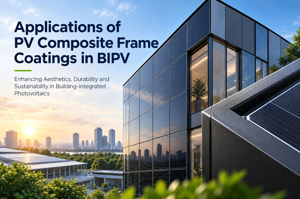 Applications of PV Composite Frame Coatings in BIPV