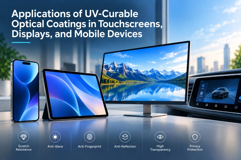 Applications of UV-Curable Optical Coatings in Touchscreens