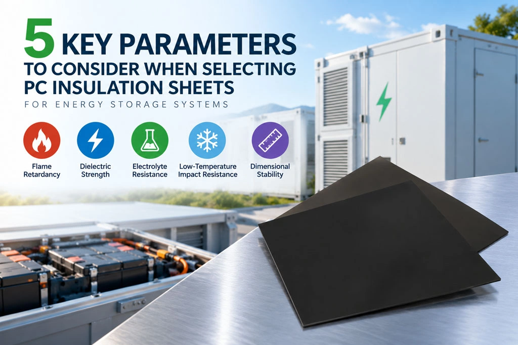 5 Key Parameters to Consider When Selecting PC Insulation Sheets for Energy Storage Systems