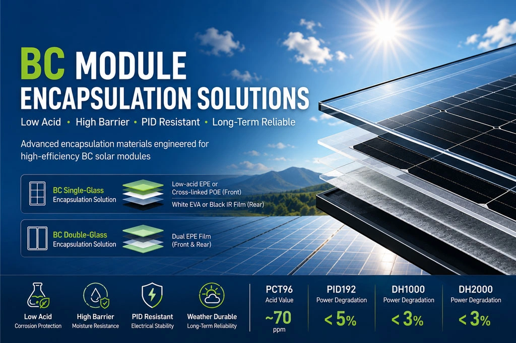 BC Module Encapsulation Solutions