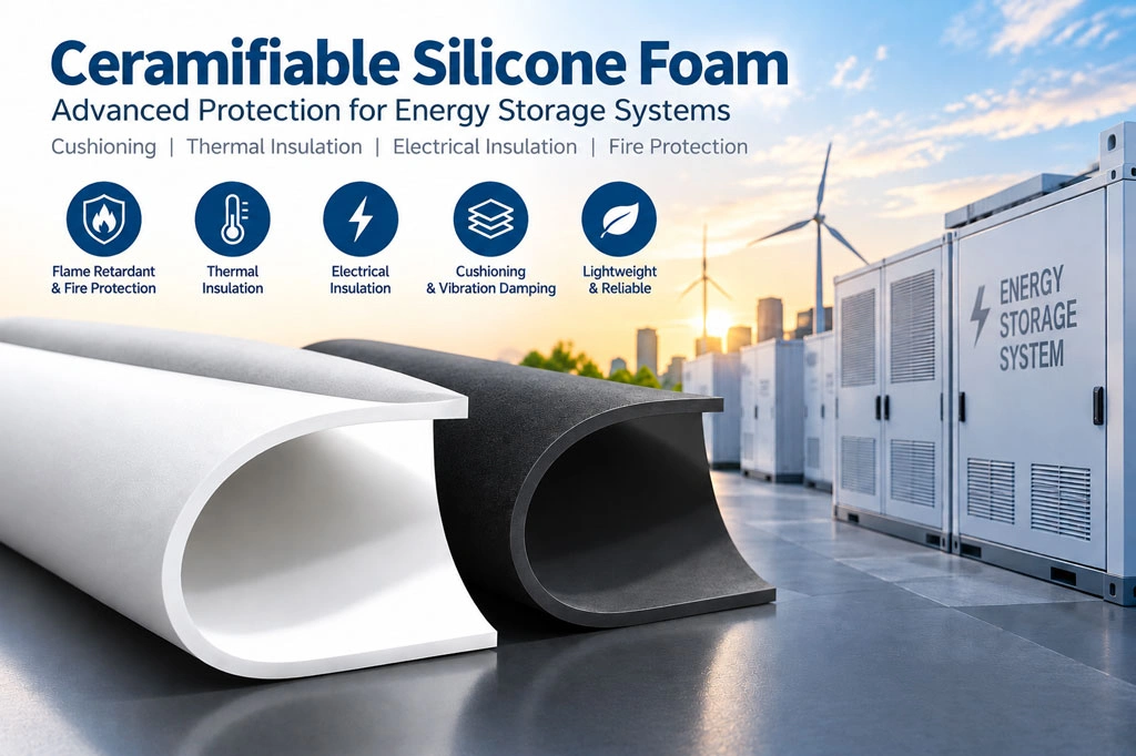 Ceramifiable Silicone Foam Properties, Functions, and Applications