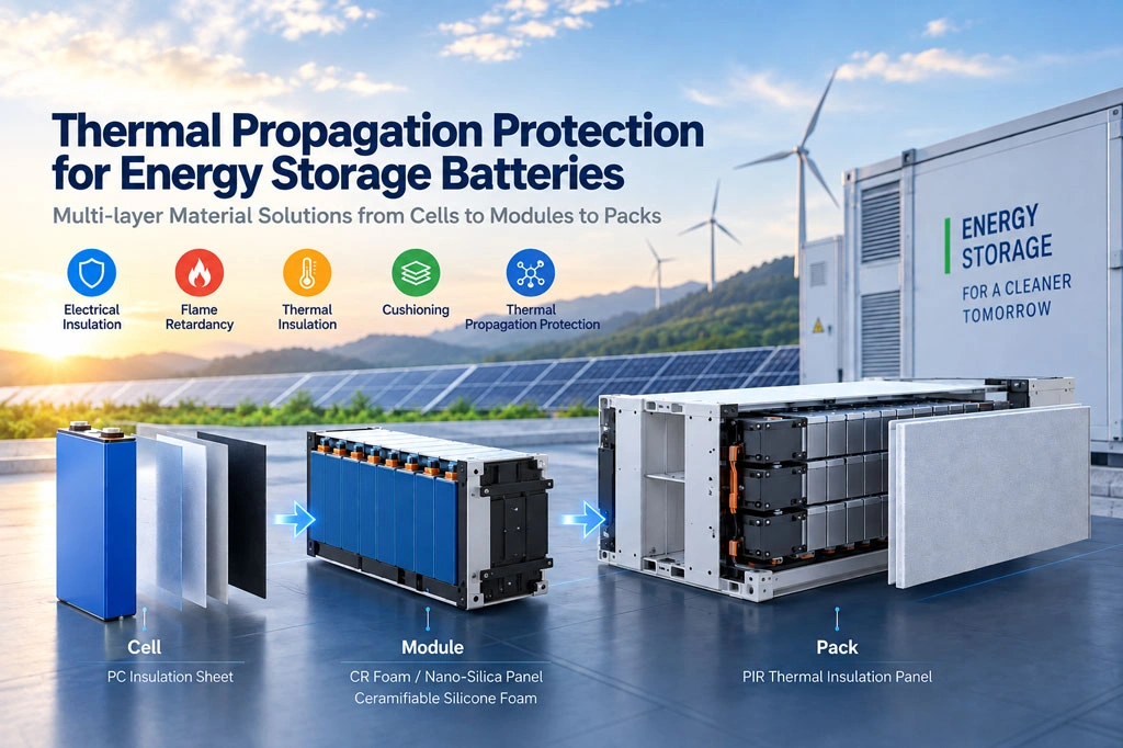 Betterial Thermal Propagation Protection Solution for Energy Storage Batteries