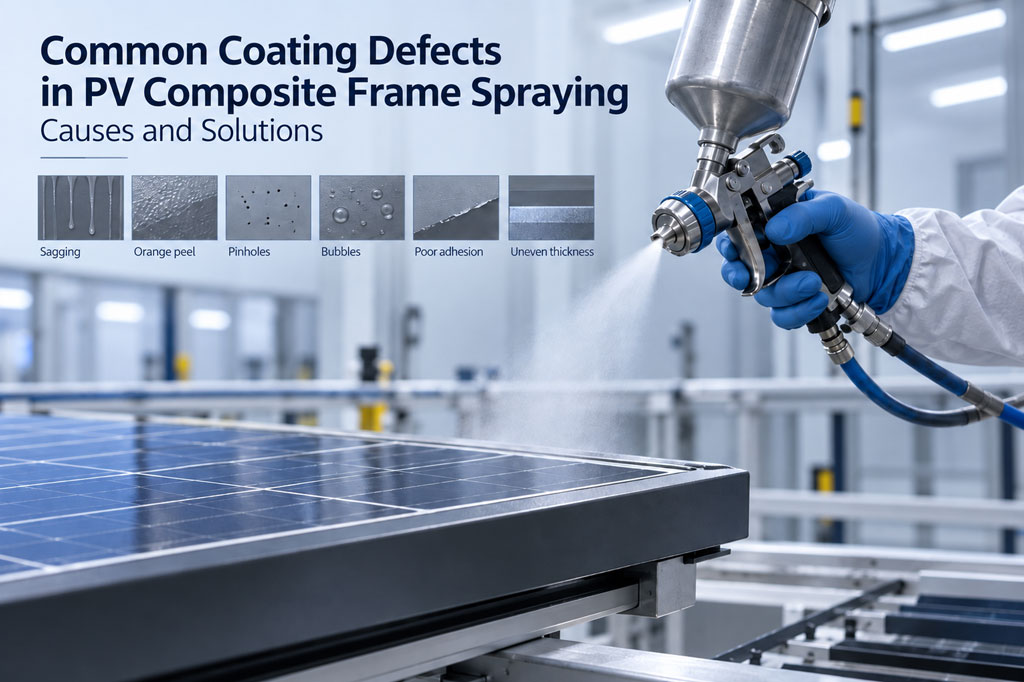 Common Coating Defects in PV Composite Frame Spraying and Solutions