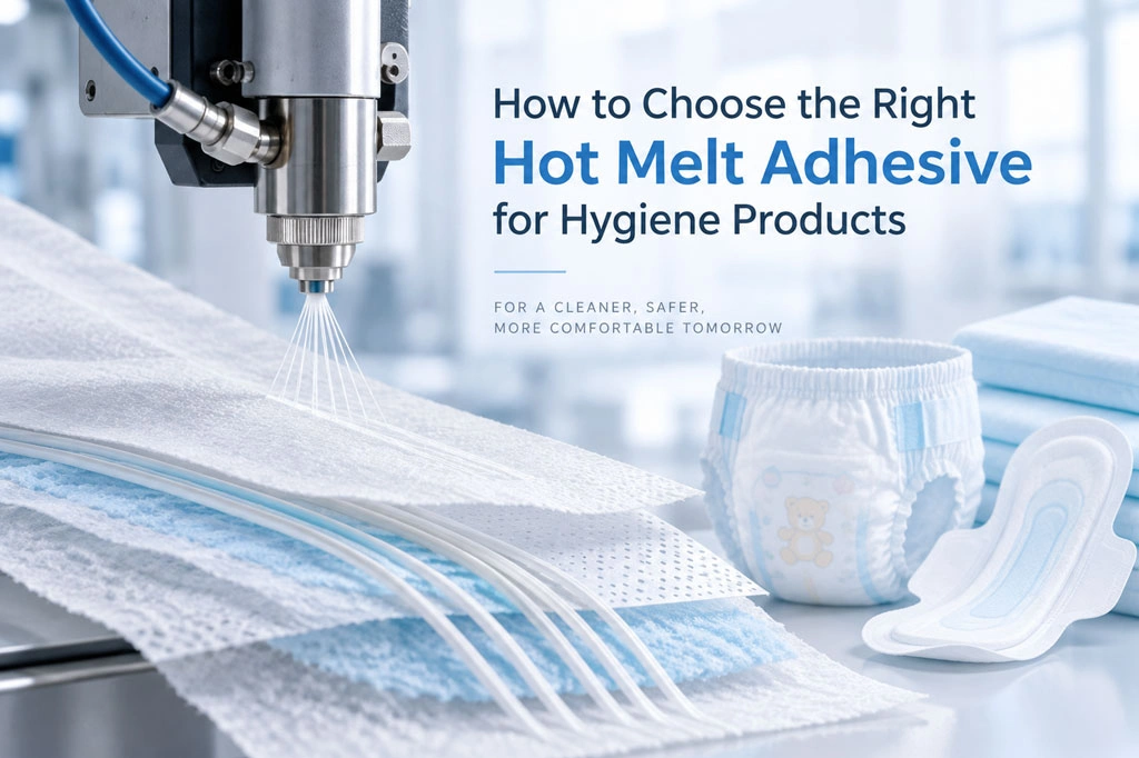 How to Choose the Right Hot Melt Adhesive for Hygiene Products