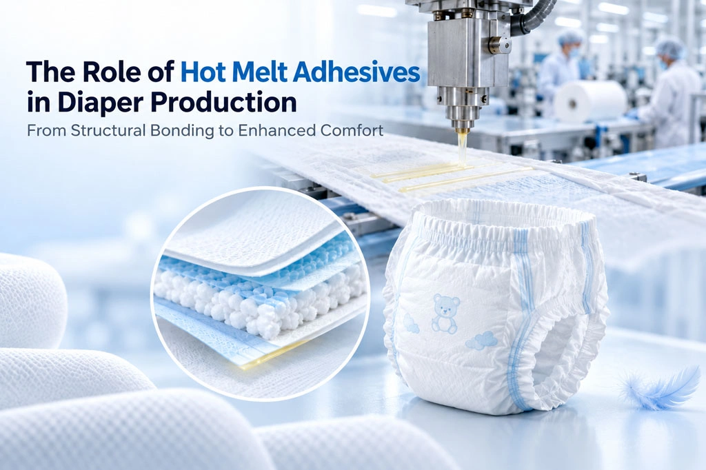 The Role of Hot Melt Adhesives in Diaper Production